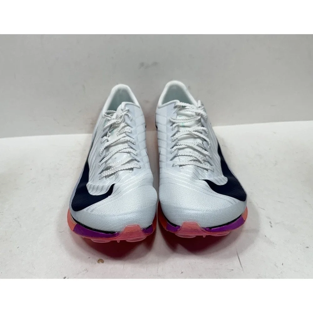 Nike Maxfly 2 Rebound Track And Field Shoes Mens 10 White Black Red FD8395-100